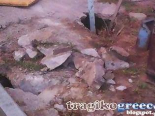 Φωτογραφία για Μεγάλα προβλήματα με κατεστραμμένους σωλήνες ομβρίων υδάτων στη Φωτείνη Καστοριάς [photos]