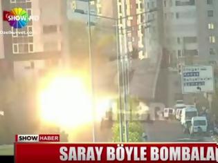 Φωτογραφία για Βίντεο – σοκ από την Τουρκία – Επίθεση με F16 στο προεδρικό μέγαρο – Βροχή από βόμβες