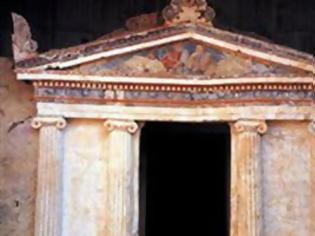 Φωτογραφία για Επισκέψιμοι οι Μακεδονικοί Τάφοι των Λευκαδίων και το θέατρο αρχαίας Μίεζας