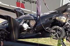 Να τι προκάλεσε το ατύχημα της Koenigsegg