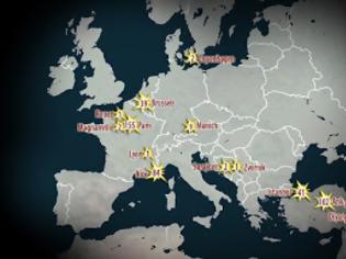 Φωτογραφία για Ο χάρτης της ΦΡΙΚΗΣ: 18 τρομοκρατικές επιθέσεις σε 2 χρόνια στην Ευρώπη, 443 νεκροί [photos+video]