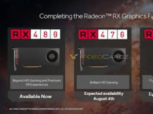 Φωτογραφία για Radeon RX 470 & RX 460: κυκλοφορούν τον Αύγουστο