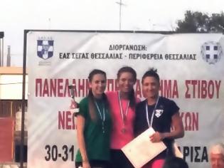 Φωτογραφία για Χάλκινο μετάλλιο για την Σπυριδούλα Ναζίρη του ΜΓΣ Εθνικού, στο τριπλούν των Πανελληνίων αγώνων στίβου Νέων