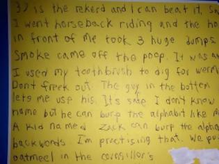 Φωτογραφία για Ένας 8χρονος έστειλε γράμμα στη μαμά του από την κατασκήνωση - Είναι ότι πιο αστείο θα διαβάσετε σήμερα...