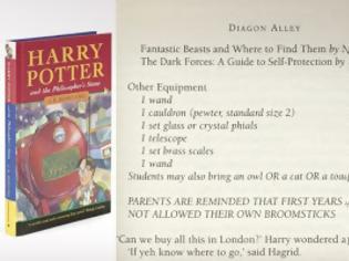Φωτογραφία για «Ιδιαίτερο» αντίτυπο του Χάρι Πότερ σε δημοπρασία! Εκτιμάται πως μπορεί να πιάσει έως και 20.000 λίρες!