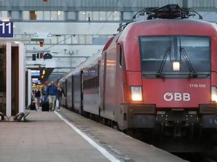 Φωτογραφία για Επίθεση με μαχαίρι σε τρένο στην Αυστρία - Δύο τραυματίες