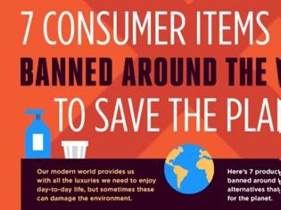 Φωτογραφία για Επτά προϊόντα που απαγορεύτηκαν για να σωθεί ο πλανήτης [Infographic]