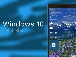 Φωτογραφία για Διαθέσιμο και το Windows 10 Mobile Anniversary Update