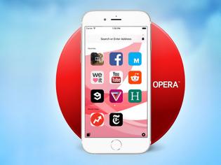 Φωτογραφία για Ο δημοφιλές browser Opera ξεκίνησε τις δωρεάν δοκιμές για IOS