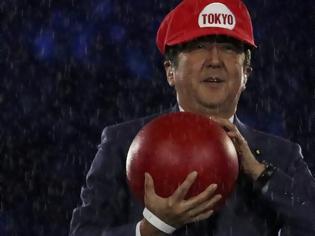 Φωτογραφία για O γιαπωνέζος πρωθυπουργός ντύθηκε ...Super Mario