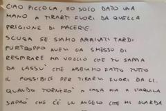 Το συγκλονιστικό γράμμα του πυροσβέστη στην 9χρονη που έχασε τη ζωή της στον σεισμό της Ιταλίας