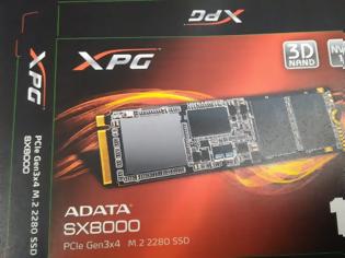 Φωτογραφία για SX8000 M.2 SSD της ADATA πιάνει κορυφή..
