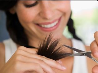 Φωτογραφία για Πώς να κουρέψετε τα μαλλιά σας μόνη σας στο σπίτι