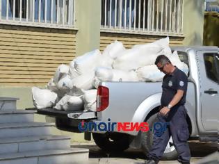 Φωτογραφία για Μεσολόγγι: Έτσι βρήκαν τα ναρκωτικά στο φουσκωτό