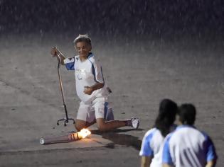 Φωτογραφία για Παραολυμπιακοί Αγώνες: Συγκλονιστική στιγμή! Έπεσε, σηκώθηκε και ΑΠΟΘΕΩΘΗΚΕ [photos]