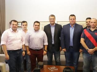Φωτογραφία για Συνάντηση του Περιφερειάρχη Κεντρικής Μακεδονίας Απόστολου Τζιτζικώστα με τα μέλη του Πανελλήνιου Συντονιστικού Ενόπλων Δυνάμεων