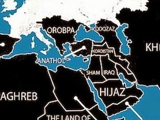 Φωτογραφία για Σοκάρει ο χάρτης του ISIS - Προσέξτε πως ονομάζουν την Ελλάδα...[photo]