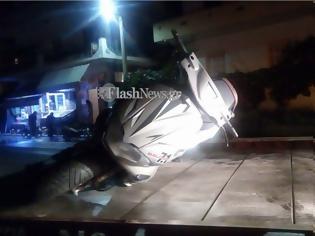 Φωτογραφία για Τροχαίο ατύχημα με τραυματισμό δικυκλιστή στα Χανιά
