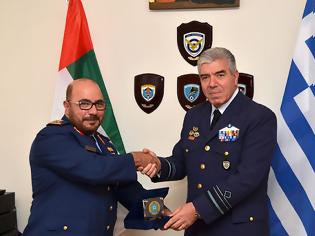 Φωτογραφία για Επίσημη Επίσκεψη του Διοικητή των Αεροπορικών Δυνάμεων και Αεράμυνας των ΗΑΕ στο ΓΕΑ