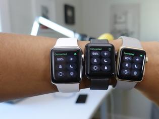 Φωτογραφία για Συγκριτικό test του Apple Watch 1 και 2
