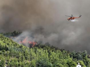 Φωτογραφία για Εύβοια: Φωτιά τώρα ανάμεσα στα χωριά Μίστρο και Σέτα - Σε εξέλιξη πυρκαγιά και στο Ηράκλειο!