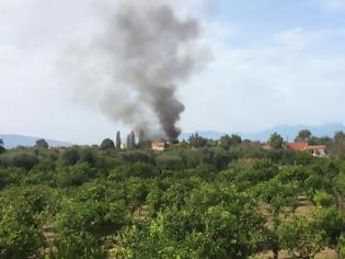 Φωτογραφία για Αίγιο: Κάηκε η ιστορική ταβέρνα Μαγκλάρας - Κινδύνεψε πυροσβέστης