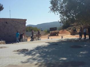 Φωτογραφία για Καμαράκι: Αλλάζει όψη ο οικισμός με την ανάπλαση της πλατείας