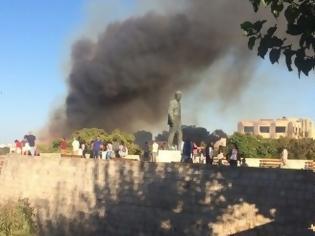 Φωτογραφία για Συναγερμός στην πυροσβεστική για φωτιά στο κέντρο του Ηρακλείου [photos]
