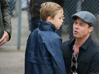 Φωτογραφία για Η συνάντηση του Brad Pitt με τα παιδιά του μετά από καιρό!