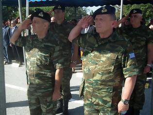 Φωτογραφία για Αρχηγός ΓΕΣ και Δκτης 1ης Στρατιάς στην τελετή ορκωμοσίας πρωτοετών στη ΣΜΥ