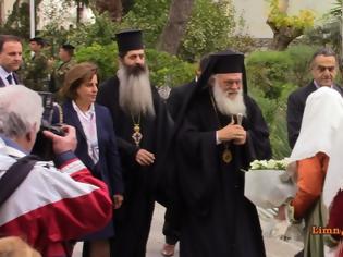 Φωτογραφία για Ο Αρχιεπίσκοπος Αθηνών Ιερώνυμος σε Λήμνο και στον Ιερό Ναό Αγίας Τριάδος Μύρινας