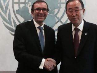 Φωτογραφία για Δεν αποκλείεται η παρουσία του ΓΓ του ΟΗΕ στην Ελβετία, δήλωσε ο Έιντε