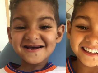 Φωτογραφία για Βραζιλία: 6χρονος απέκτησε και πάλι το χαμόγελο που τόσο λαχταρούσε