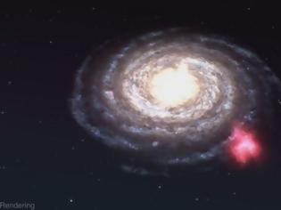 Φωτογραφία για Τι θα συμβεί όταν ένα μυστηριώδες σύννεφο ύλης συγκρουστεί με τον γαλαξία μας [video]