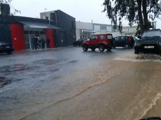 Φωτογραφία για ΣΟΒΑΡΑ προβλήματα από τη συνεχή βροχόπτωση στα Χανιά