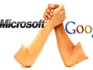 Φωτογραφία για Μάχη μεγατόνων: Google vs Microsoft