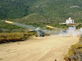 Φωτογραφία για Εκπαιδευτικές Βολές Πυροβολικού στην Περιοχή Ευθύνης του Δ΄ Σώματος Στρατού