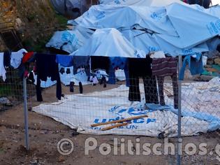 Φωτογραφία για Χίος: Άθλιες συνθήκες διαβίωσης στην καταυλισμό της Σούδας μετά τη νεροποντή
