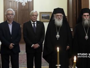 Φωτογραφία για Ενώπιον του προέδρου της δημοκρατίας η διαβεβαίωση του Μητροπολίτη Άρτης Καλλίνικου