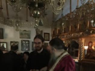 Φωτογραφία για 9256 - Εσφιγμενίτες πατέρες τέλεσαν Θεία λειτουργία στο μετόχιο της Υπαπαντής, Χαλανδρίου Αθηνών
