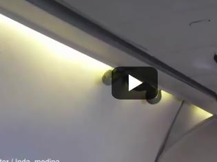 Φωτογραφία για ΣΟΚ! Φίδι πέφτει από την οροφή πάνω σε επιβάτες αεροπλάνου [video]