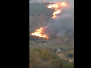 Φωτογραφία για Σε εξέλιξη μεγάλη πυρκαγιά στην Νάξο [video]