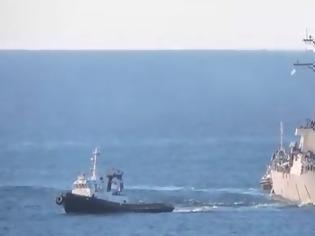 Φωτογραφία για Το αντιτορπιλικό USS Carney DDG64 στο λιμάνι του Πειραιά [video]
