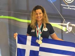 Φωτογραφία για Σάρωσε τα μετάλλια η Τοπούζογλου στο παγκόσμιο - Εθνικός υμνος στην Ιταλία