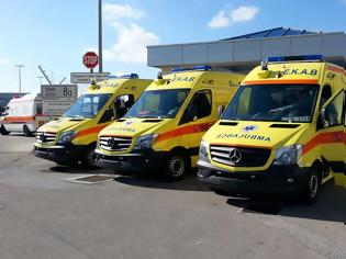 Φωτογραφία για ΕΚΑΒ: «Με 3 νέα Ασθενοφόρα οχήματα ενισχύθηκε ο στόλος του ΕΚΑΒ από τον Διεθνή Αερολιμένα Αθηνών (ΔΑΑ)»