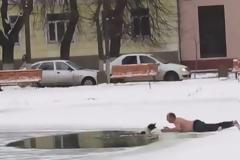 ΧΙΛΙΑ ΜΠΡΑΒΟ ΡΕ ΜΑΓΚΑ! Δείτε τι έκανε αυτός ο άντρας με κίνδυνο της ζωής του...