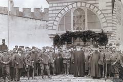 9308 - Το Βατοπαίδι υποδέχεται αξιωματικούς του στρατού