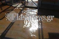 Εικόνες ντροπής - Πλημμύρισε με λύματα hot spot στην Κω [photos+video]