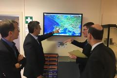 Ο Απόστολος Τζιτζικώστας στην έδρα του ευρωπαϊκού οργανισμού CERN στην Ελβετία