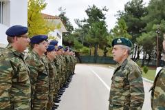 Επίσκεψη ΓΕΠΣ Αντγου Ιωάννη Ηλιόπουλου στην Περιοχή Ευθύνης του Δ΄Σώματος Στρατού